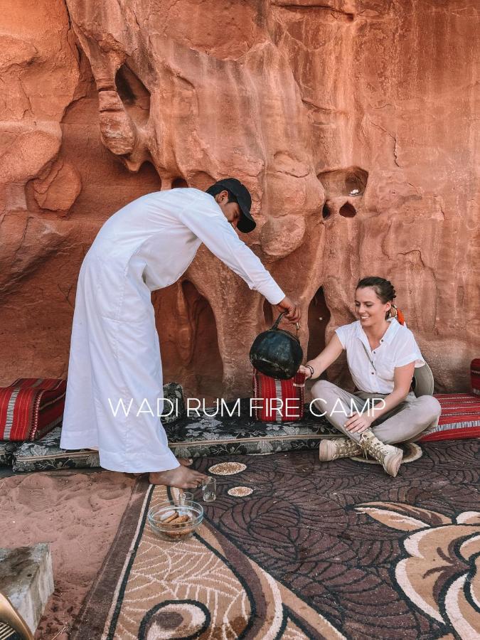 Wadi Rum Fire Camp Exterior foto